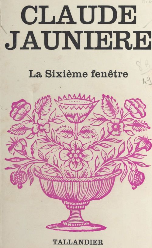 Couverture ebook de La sixième fenêtre, de Claude Jauniere