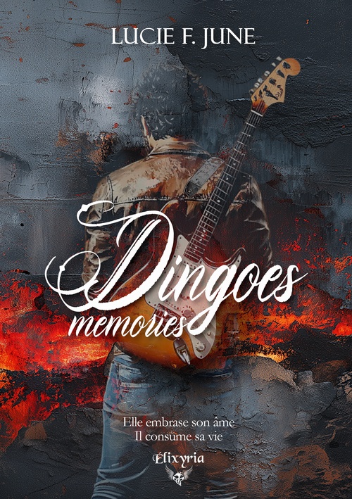 Couverture ebook de Dingoes memories, de Lucie F. June