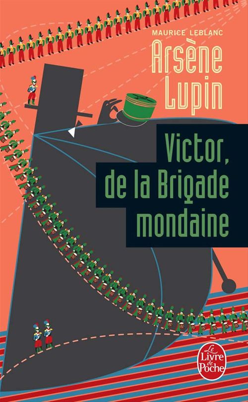 ebook cover of Victor, de la Brigade mondaine, by Maurice Leblanc