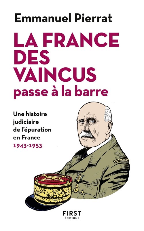 ebook cover of La France des vaincus passe à la barre, by Emmanuel Pierrat