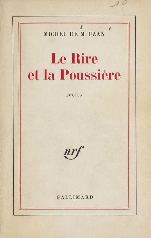 Couverture ebook de Le rire et la poussière, de Michel de M'uzan