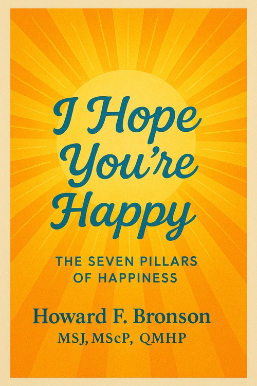 ebook cover of I Hope You're Happy, by Howard Bronson