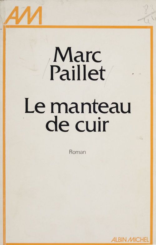 ebook cover of Le manteau de cuir, by Marc Paillet