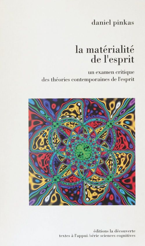 Couverture ebook de La Matérialité de l'esprit, de Daniel Pinkas
