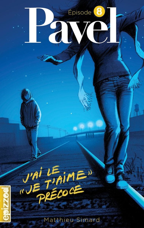 Couverture ebook de J'ai le "je t'aime" précoce, de Matthieu Simard