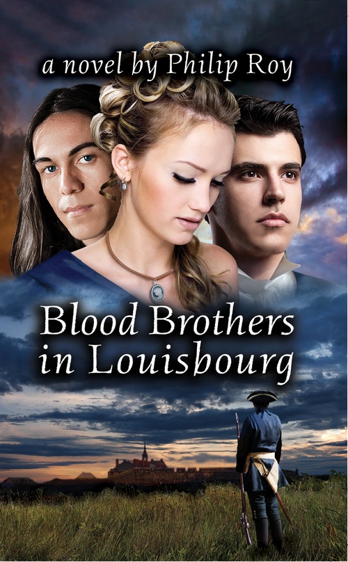 Couverture ebook de Blood Brothers in Louisbourg, de Philip Roy