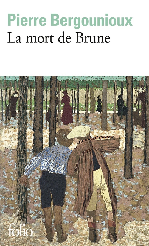 ebook cover of La mort de Brune, by Pierre Bergounioux
