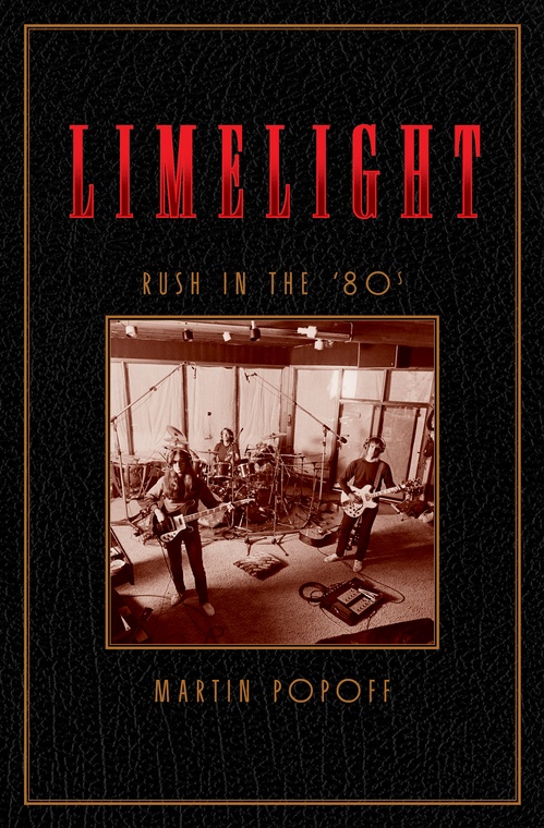 Couverture ebook de Limelight: Rush in the ´80s, de Martin Popoff