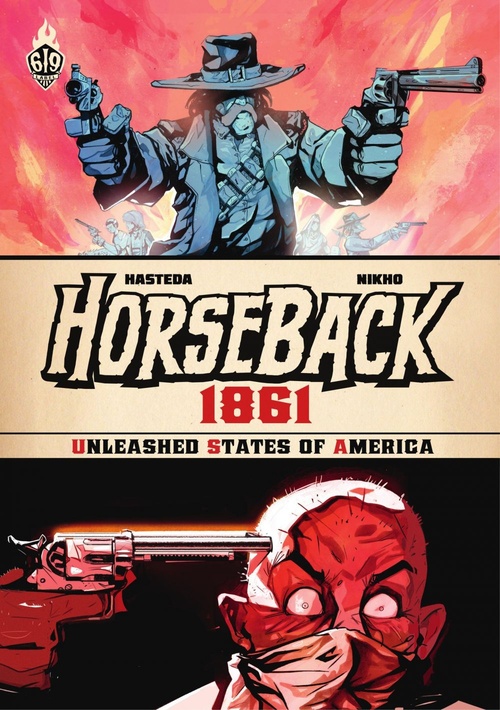 ebook cover of Horseback 1861, by David Hasteda