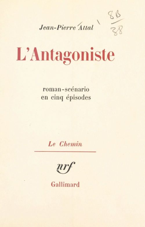 Couverture ebook de L'antagoniste, de Jean-pierre Attal