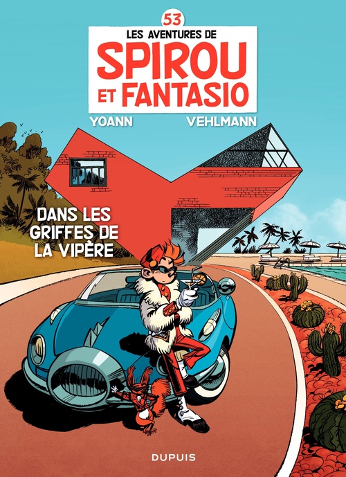 ebook cover of Spirou et Fantasio - Tome 53 - Dans les griffes de la Vipère, by Yoann, Fabien Vehlmann