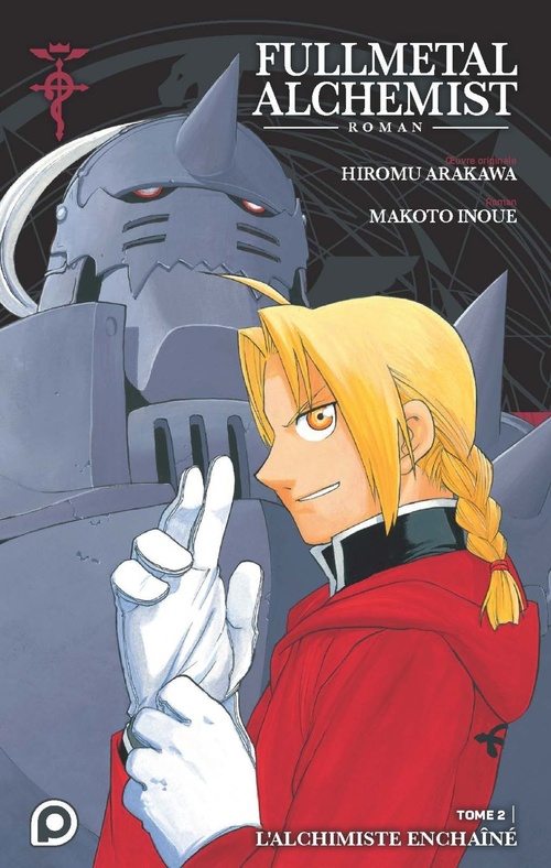 ebook cover of Roman Fullmetal Alchemist - Tome 1 Terre de pierre, by Hiromu Arakawa, Makoto Inoue