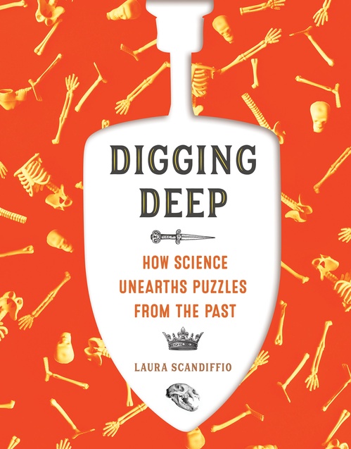 ebook cover of Digging Deep, by Laura Scandiffio
