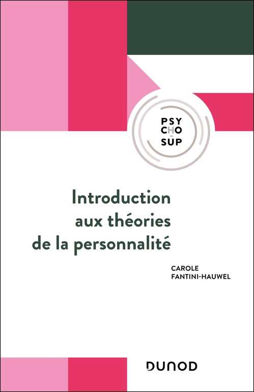 Couverture ebook de Introduction aux théories de la personnalité, de Carole Fantini-Hauwel