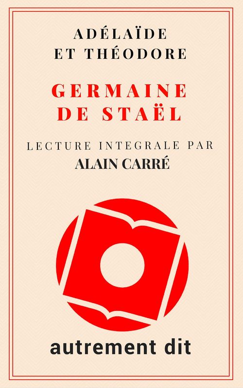Couverture audiobook de Adélaïde et Théodore, de Madame de Staël