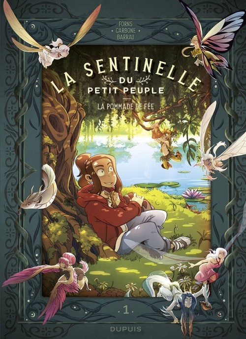 ebook cover of La sentinelle du Petit Peuple - Tome 1 - La pommade de fée, by Véronique Barrau, Carbone, Veronique Barreau, Charline Forns