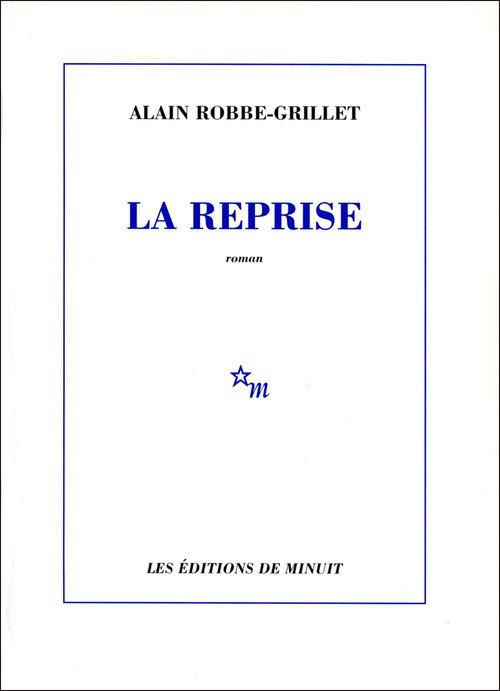 Couverture ebook de La Reprise, de Alain Robbe-Grillet