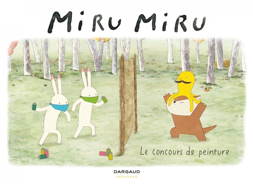 ebook cover of Miru Miru - Tome 6 - Le concours de peinture, by Mathilde Maraninchi, Haruna Kishi