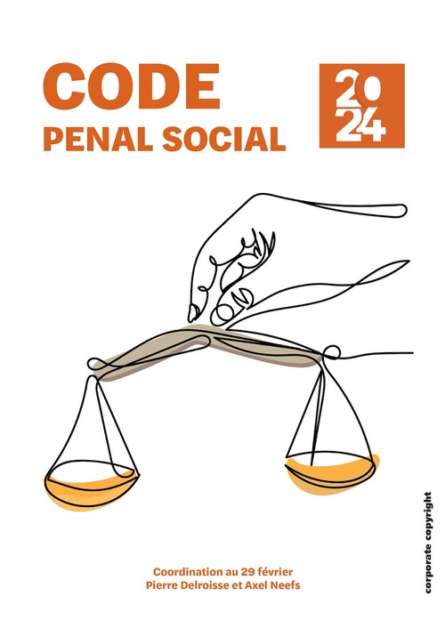 ebook cover of Code pénal social, by Axel Neefs, Pierre Delroisse
