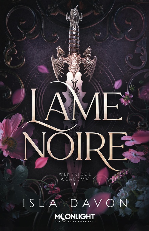 Couverture ebook de Lame noire, de Isla Davon