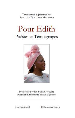 ebook cover of Pour Edith, by Anatole Collinet-makosso