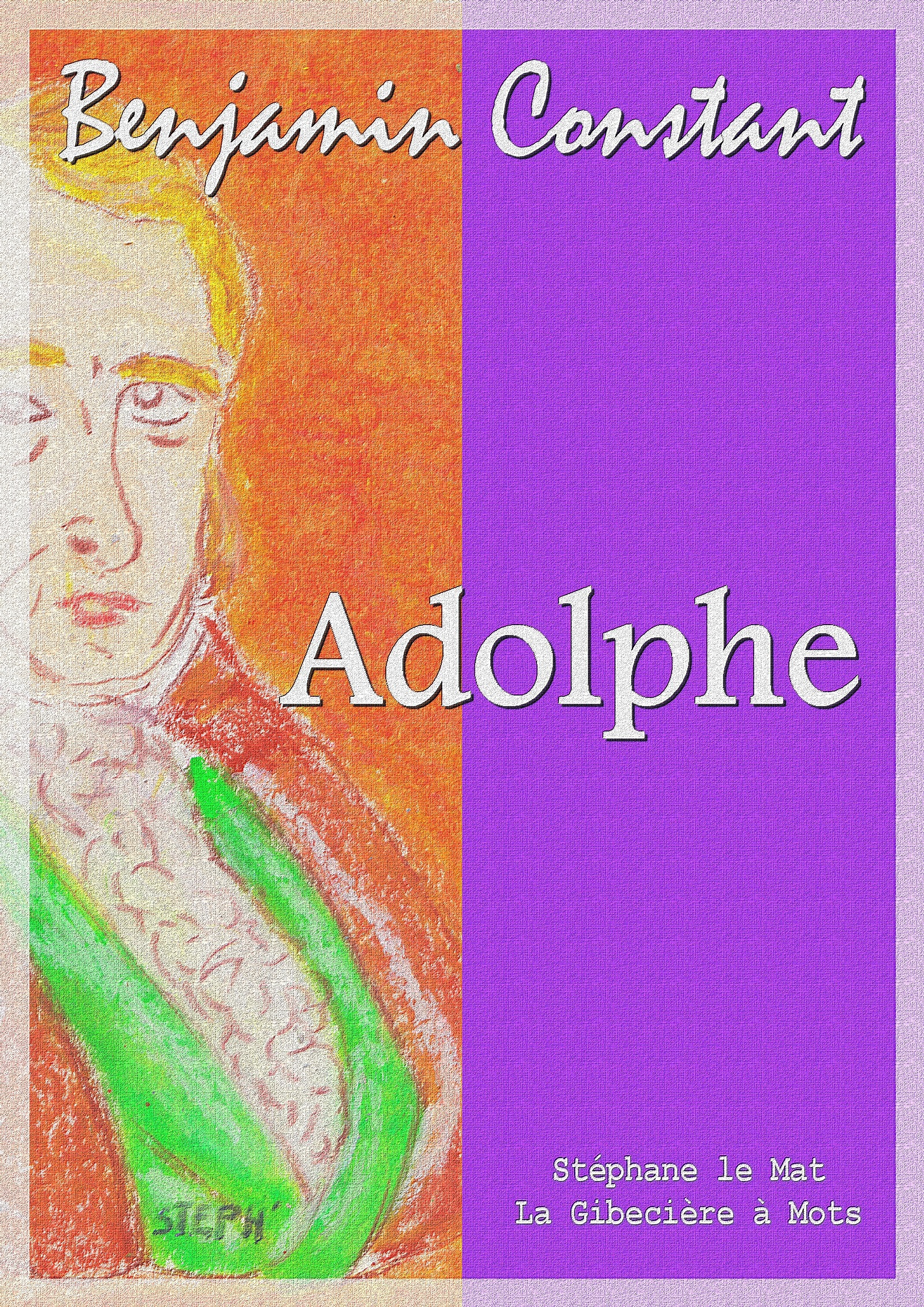 Couverture ebook de Adolphe, de Benjamin Constant