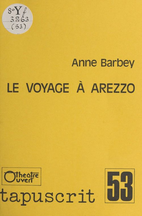 Couverture ebook de Le Voyage à Arezzo, de Anne Barbey