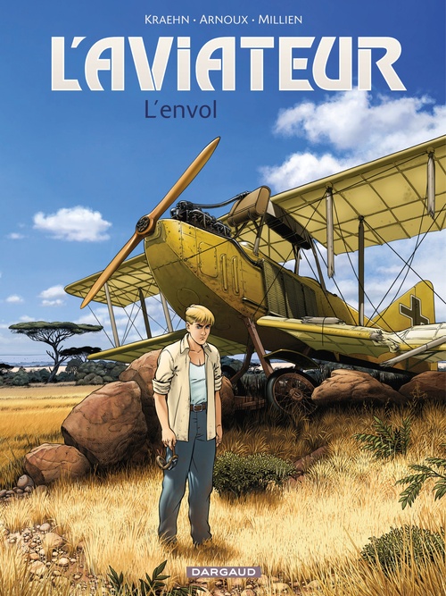 Couverture ebook de L'Aviateur - Tome 1 - L'Envol, de Jean-Charles Kraehn, Erik Arnoux, Chrys Millien