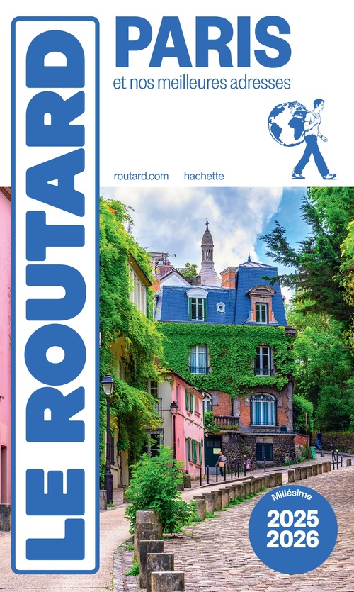 Couverture ebook de Guide du Routard Paris 2025/26, de Collectif