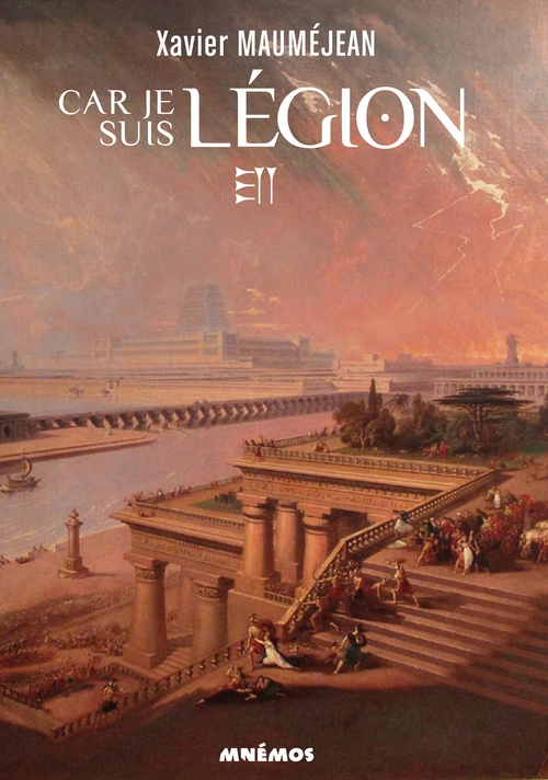 ebook cover of Car je suis légion, by Xavier Mauméjean