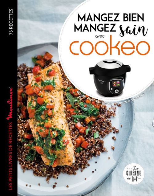 Couverture ebook de Cookeo Mangez bien, mangez sain, de Séverine Augé
