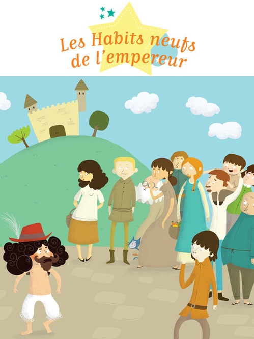 ebook cover of Les Habits neufs de l'empereur, by Charlotte Grossetête, Prisca Le Tandé
