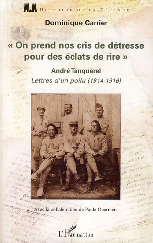 Couverture ebook de "On prend nos cris de détresse pour des éclats de rire", de Dominique Carrier