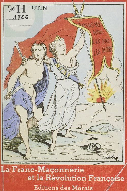 Couverture ebook de La franc-maçonnerie et la Révolution française, de Serge Hutin