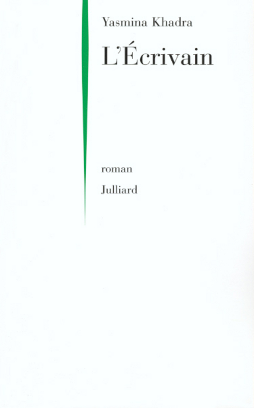 Couverture ebook de L'écrivain, de Yasmina Khadra