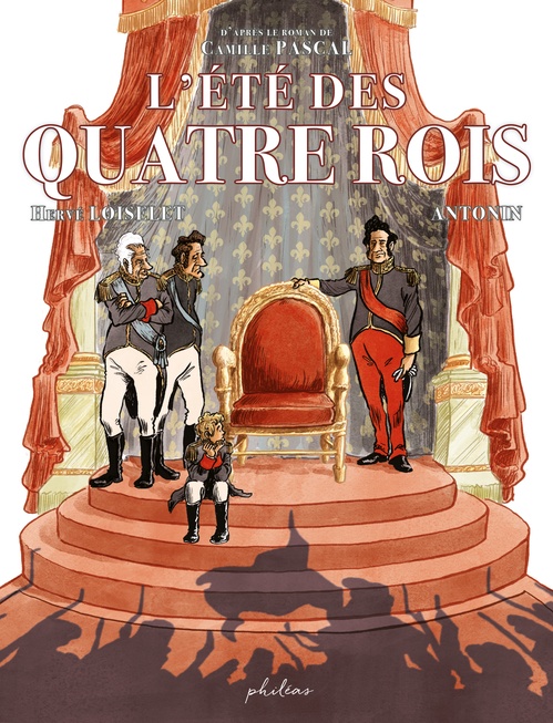 ebook cover of L'été des quatre rois, by Camille Pascal, Hervé Loiselet