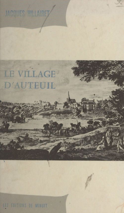 ebook cover of Le village d'Auteuil, by Jacques Hillairet