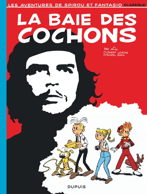 Couverture ebook de Spirou et Fantasio Classique - Tome 1 - La Baie des cochons, de Michaël Baril, Clément Lemoine