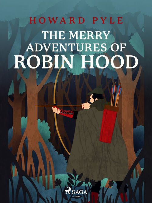 ebook cover of The Merry Adventures of Robin Hood, by Howard Pyle