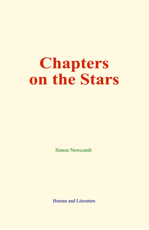 Couverture ebook de Chapters on the Stars, de Simon Newcomb