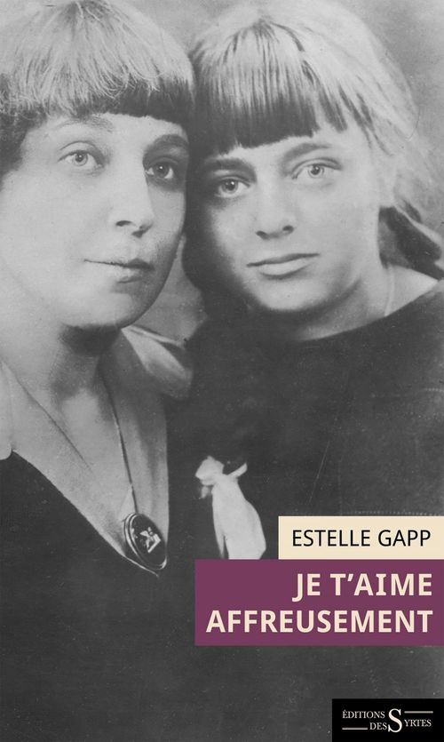 Couverture ebook de Je t'aime affreusement - Lecture fictive, de Estelle Gapp