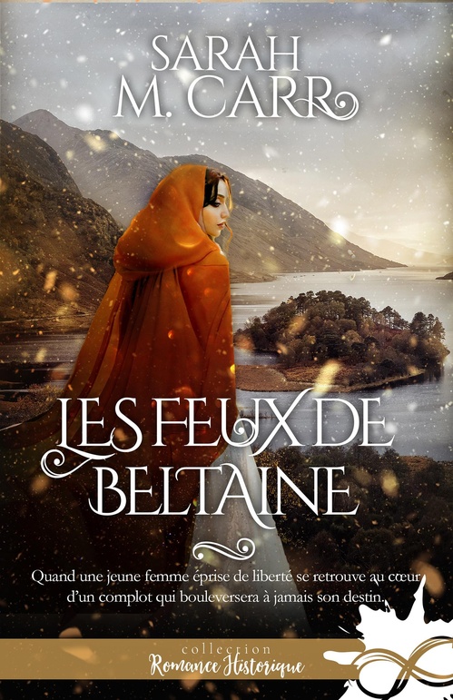 ebook cover of Les feux de Beltaine, by Sarah M. Carr