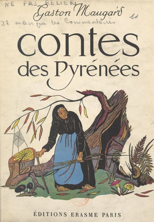 Couverture ebook de Contes des Pyrénées, de Gaston Maugard