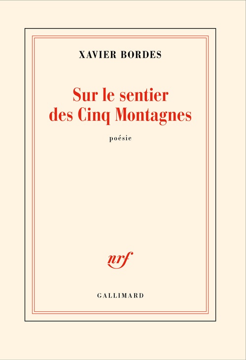 Couverture ebook de Sur le sentier des Cinq Montagnes, de Xavier Bordes