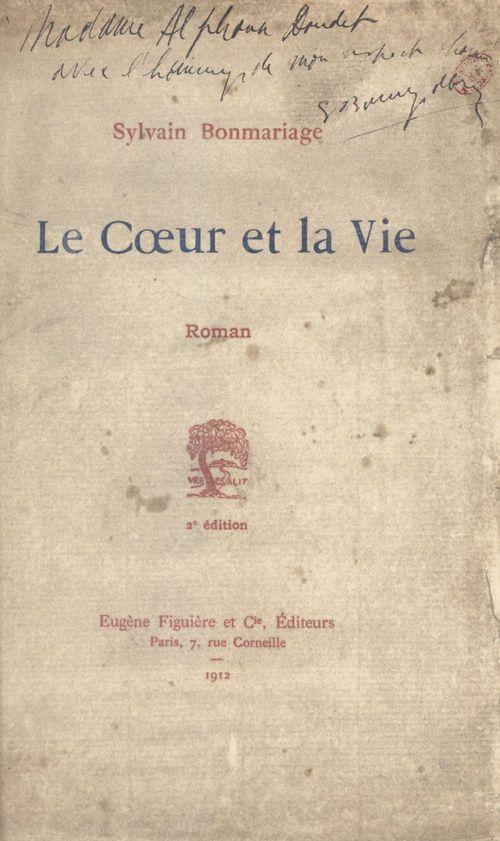 Couverture ebook de Le coeur et la vie, de Sylvain Bonmariage
