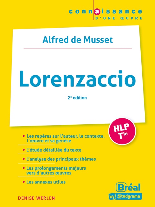 ebook cover of Lorenzaccio - Alfred de Musset, by Denise Werlen