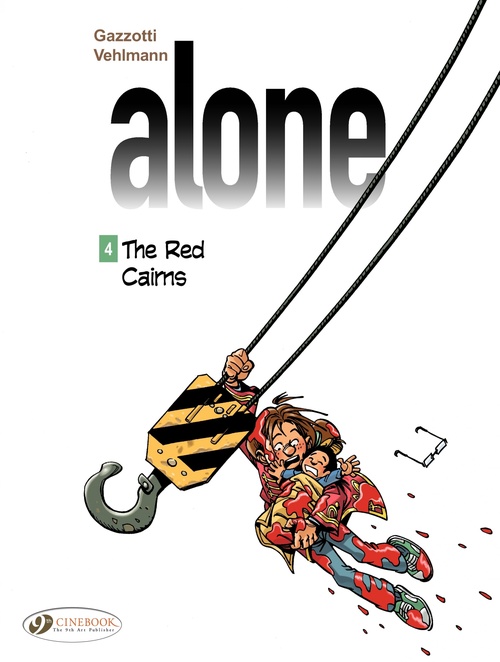 ebook cover of Alone - Volume 4 - The Red Cairns, by Fabien Vehlmann, Bruno Gazzotti