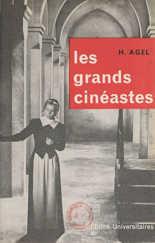 ebook cover of Les grands cinéastes, by Henri Agel