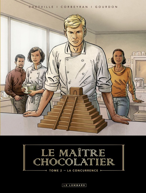 Couverture ebook de Le Maître Chocolatier - Tome 2 - La Concurrence, de Eric Corbeyran, Bénédicte Gourdon, Chetville