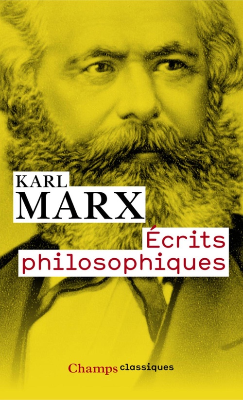 Couverture ebook de Écrits philosophiques, de Karl Marx